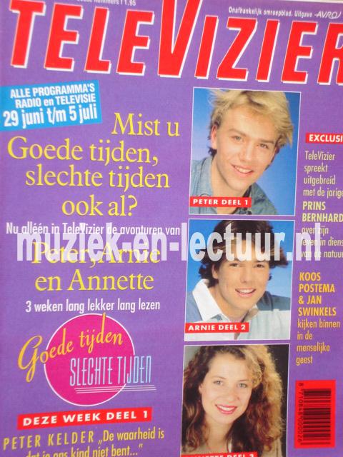 Televizier nr. 26, 29 juni 1991-GTST: Peter Kelder 